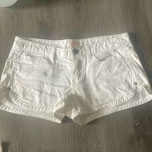 White Shorts. Very comfortable. Size 5. Very lightly worn